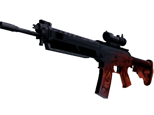 StatTrak™ SG 553 | Darkwing (Minimal Wear)