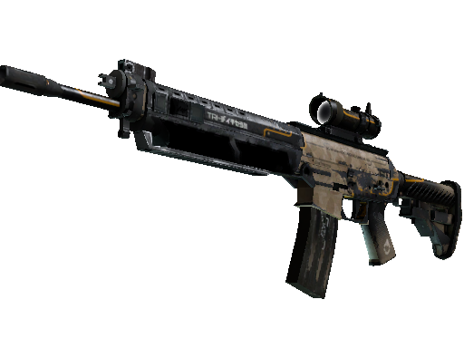 StatTrak™ SG 553 | Triarch (Battle-Scarred)