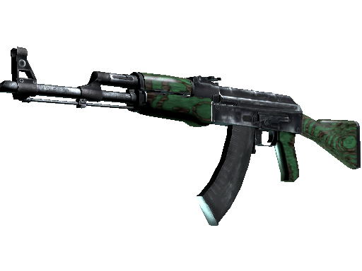 Souvenir AK-47 | Green Laminate (Field-Tested)