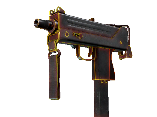 MAC-10 | Heat (Battle-Scarred)