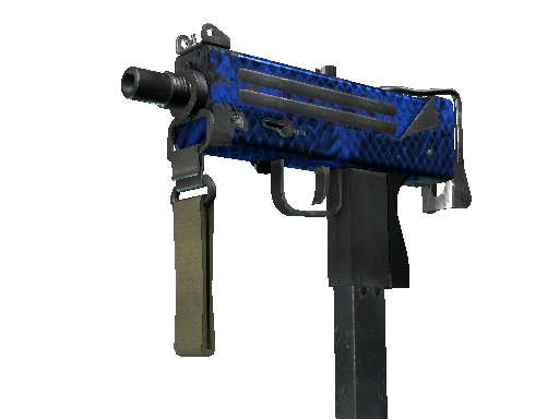 StatTrak™ MAC-10 | Lapis Gator (Well-Worn)