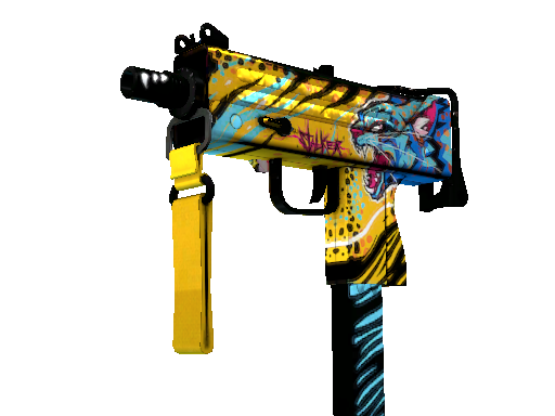 StatTrak™ MAC-10 | Stalker (Well-Worn)