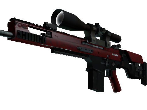 SCAR-20 | Crimson Web (Minimal Wear)