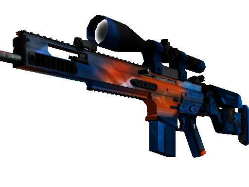 StatTrak™ SCAR-20 | Cardiac (Battle-Scarred)