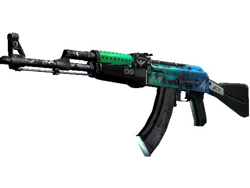 StatTrak™ AK-47 | Ice Coaled (Battle-Scarred)