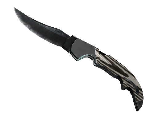 ★ Falchion Knife | Black Laminate (Factory New)
