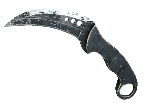 ★ Talon Knife | Night Stripe (Battle-Scarred)