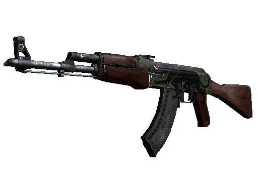 StatTrak™ AK-47 | Jaguar (Battle-Scarred)