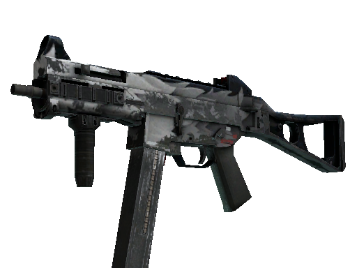 StatTrak™ UMP-45 | Arctic Wolf (Battle-Scarred)