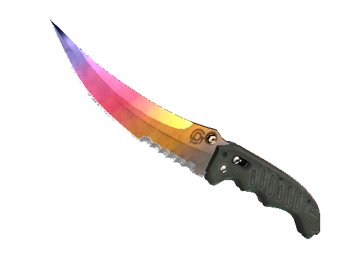 ★ StatTrak™ Flip Knife | Fade (Factory New)