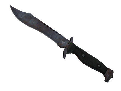 ★ Bowie Knife | Rust Coat (Well-Worn)