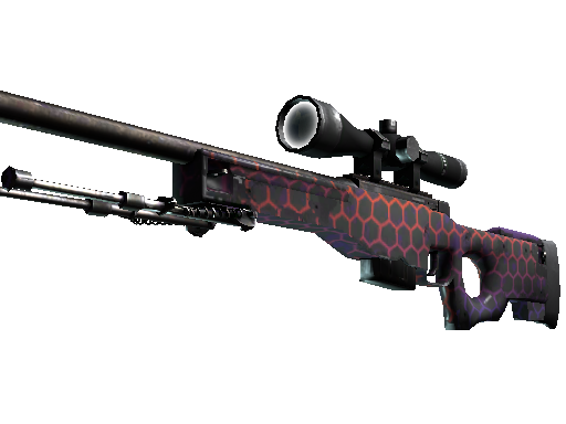 StatTrak™ AWP | Electric Hive (Well-Worn)