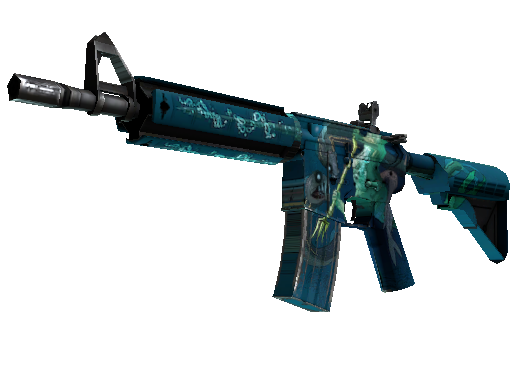 M4A4 | Poseidon (Minimal Wear)