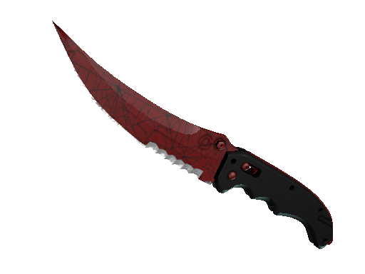 ★ Flip Knife | Crimson Web (Minimal Wear)