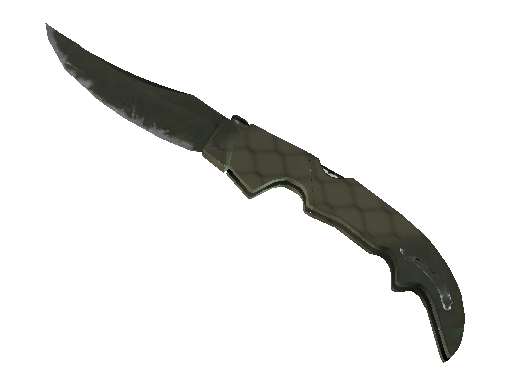 ★ Falchion Knife | Safari Mesh (Well-Worn)