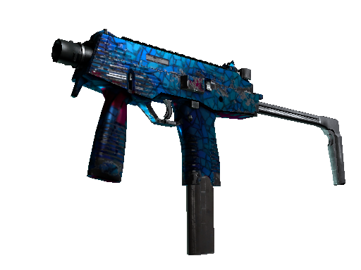 MP9 | Stained Glass (Well-Worn)