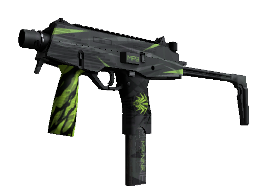 MP9 | Deadly Poison (Minimal Wear)