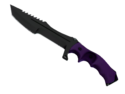 ★ StatTrak™ Huntsman Knife | Ultraviolet (Minimal Wear)