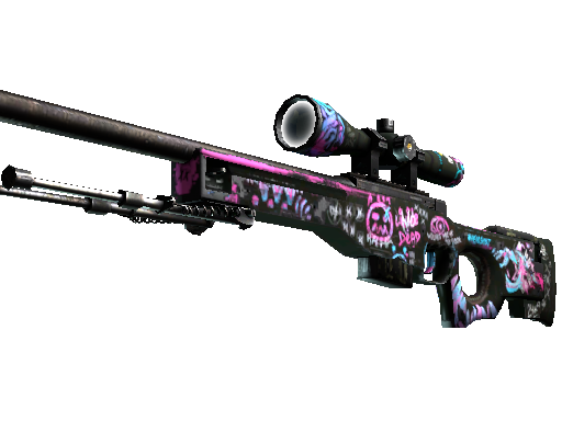 StatTrak™ AWP | Fever Dream (Well-Worn)