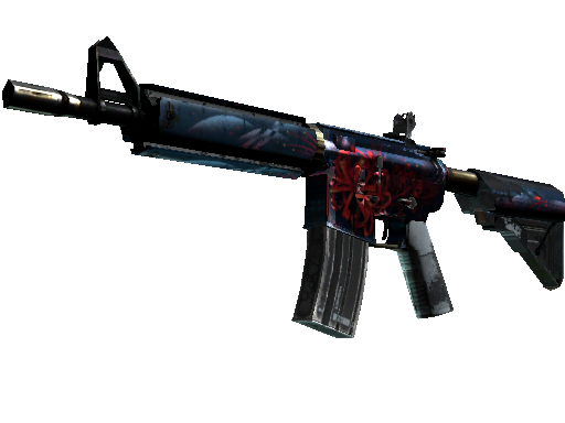 StatTrak™ M4A4 | Spider Lily (Battle-Scarred)