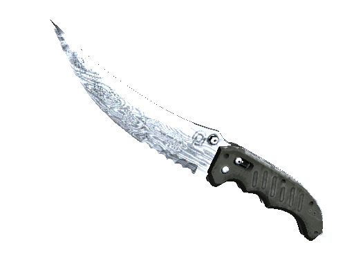 ★ Flip Knife | Damascus Steel (Minimal Wear)