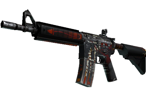 M4A4 | Hellfire (Battle-Scarred)