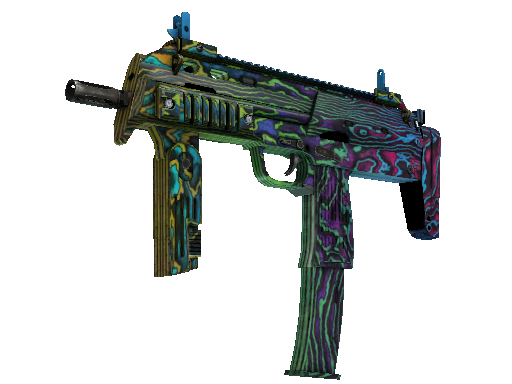 StatTrak™ MP7 | Neon Ply (Field-Tested)