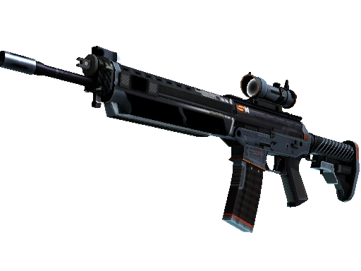 StatTrak™ SG 553 | Phantom (Well-Worn)