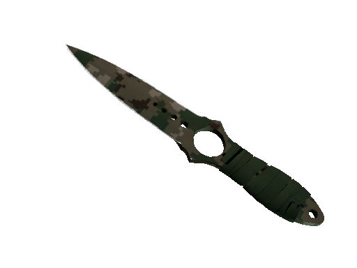 ★ Skeleton Knife | Forest DDPAT (Well-Worn)