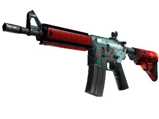 StatTrak™ M4A4 | Bullet Rain (Well-Worn)