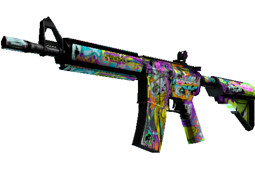 StatTrak™ M4A4 | In Living Color (Field-Tested)