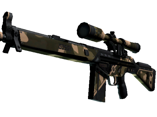 StatTrak™ G3SG1 | Black Sand (Well-Worn)