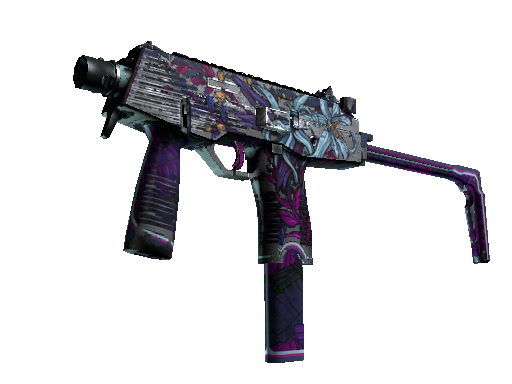 MP9 | Wild Lily (Battle-Scarred)