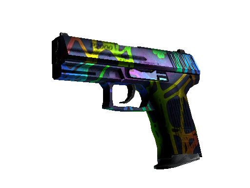 StatTrak™ P2000 | Acid Etched (Well-Worn)