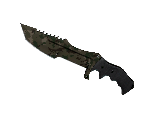 ★ Huntsman Knife | Forest DDPAT (Well-Worn)