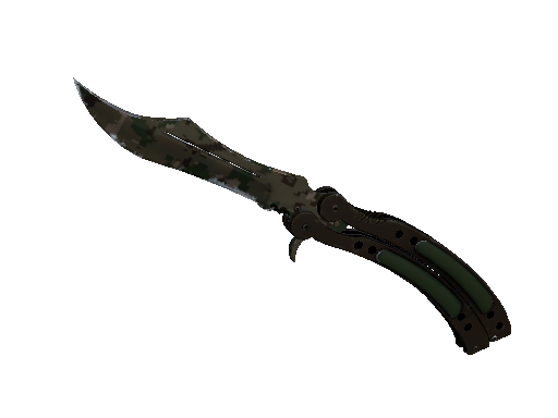 ★ Butterfly Knife | Forest DDPAT (Well-Worn)