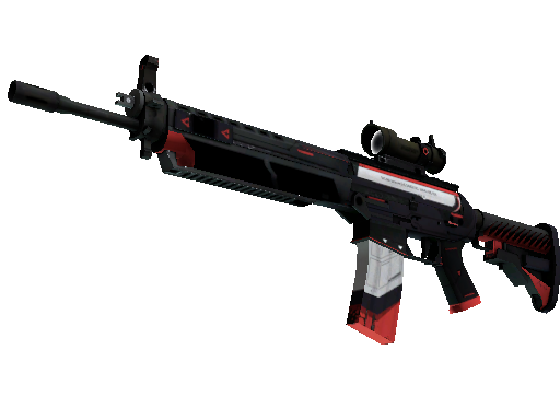 StatTrak™ SG 553 | Cyrex (Well-Worn)