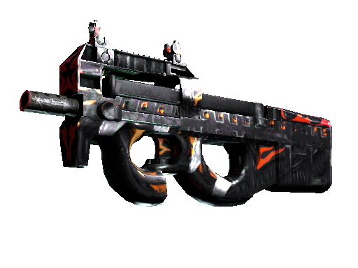 StatTrak™ P90 | Vent Rush (Well-Worn)