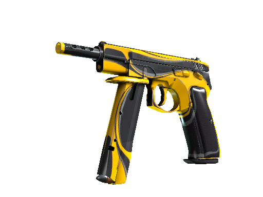 StatTrak™ CZ75-Auto | Yellow Jacket (Factory New)