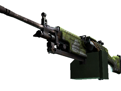 StatTrak™ M249 | Aztec (Minimal Wear)