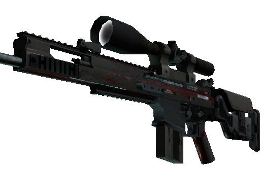 StatTrak™ SCAR-20 | Crimson Web (Battle-Scarred)