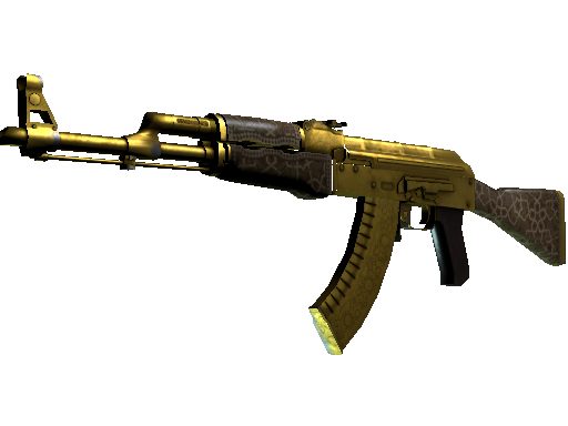 Souvenir AK-47 | Gold Arabesque (Battle-Scarred)