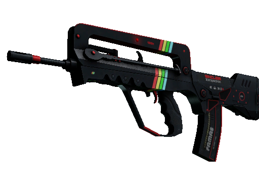 StatTrak™ FAMAS | ZX Spectron (Battle-Scarred)