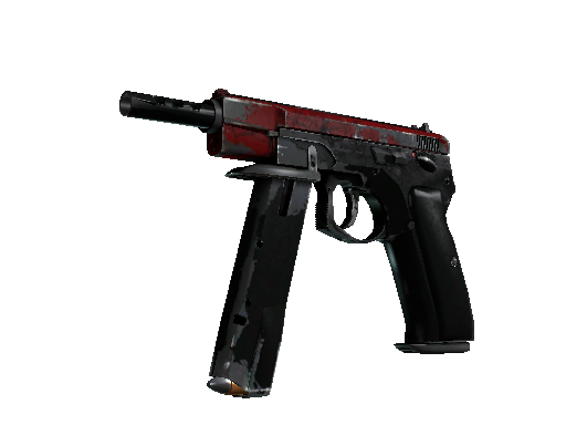 StatTrak™ CZ75-Auto | Crimson Web (Battle-Scarred)