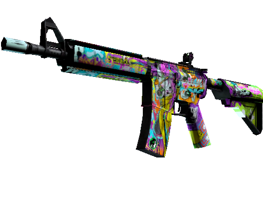 StatTrak™ M4A4 | In Living Color (Factory New)