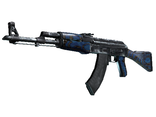 AK-47 | Blue Laminate (Well-Worn)