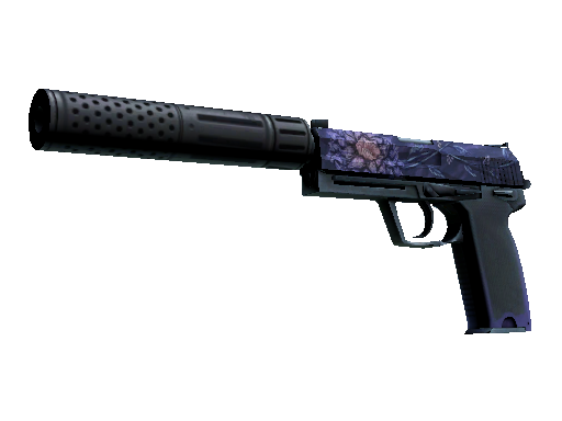 USP-S | Black Lotus (Minimal Wear)