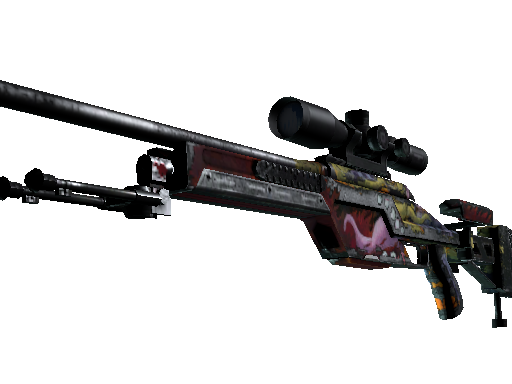 StatTrak™ SSG 08 | Bloodshot (Battle-Scarred)