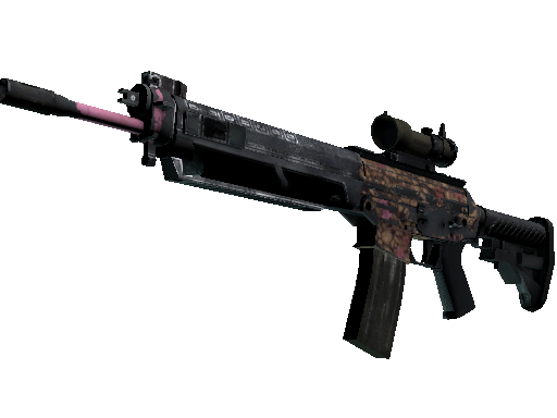 Souvenir SG 553 | Desert Blossom (Battle-Scarred)