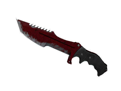 ★ Huntsman Knife | Crimson Web (Battle-Scarred)